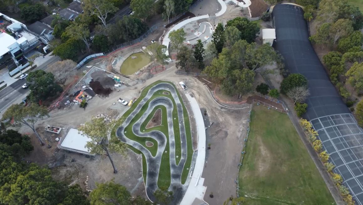 Urban Pump Track - 80% Complete