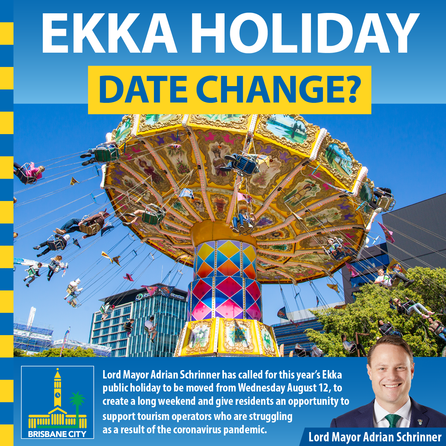 Backing Tourism And Business As We Call For Ekka Public Holiday Date 