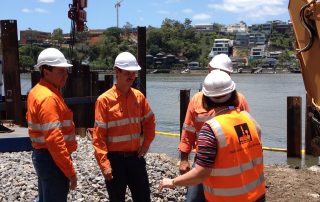 Securing Backflow Devices for New Farm Park after the 2011 floods