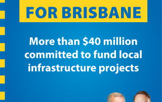 Millions in Federal to boost Brisbane economy