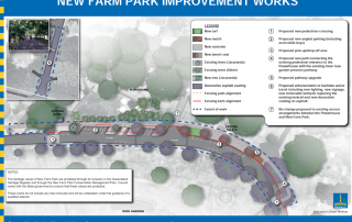 New Farm Park Pedestrian Improvements