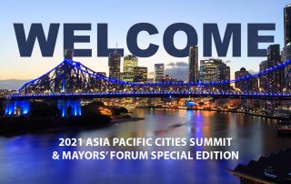 Welcome to the Asia Pacific Cities Summit.