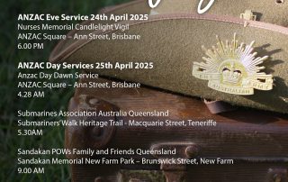 ANZAC Services 2025