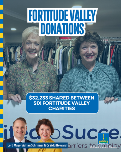Fortitude Valley donations