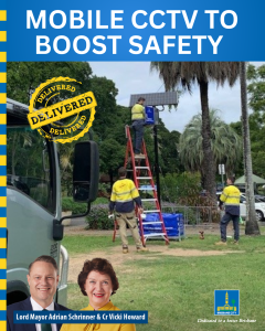 Mobile CCTV to boost safety